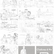 Storyboard for Chateau D'Ax